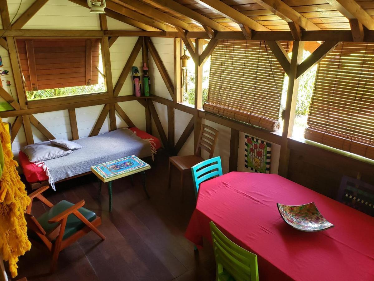 Les Bananes Vertes Ecolodges Saint-Claude Eksteriør bilde