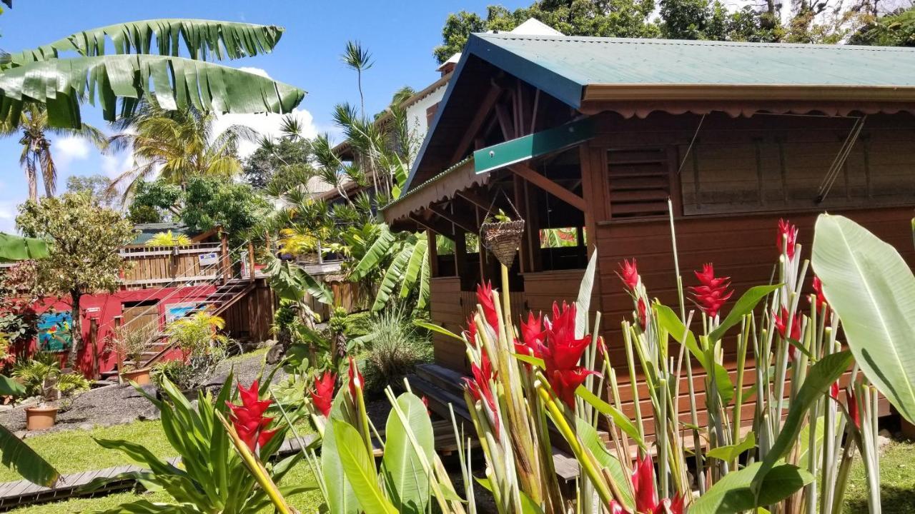 Les Bananes Vertes Ecolodges Saint-Claude Eksteriør bilde