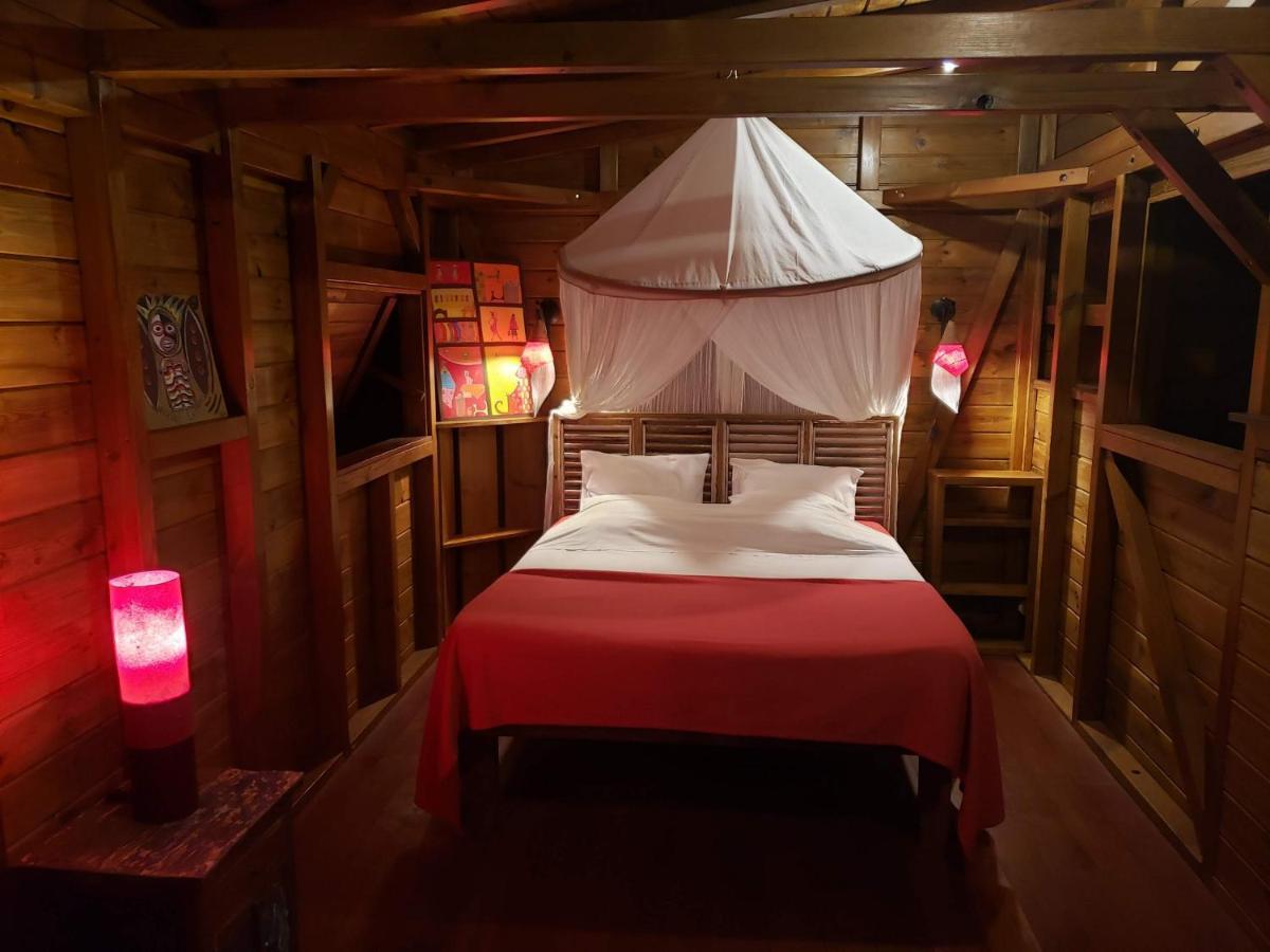 Les Bananes Vertes Ecolodges Saint-Claude Eksteriør bilde