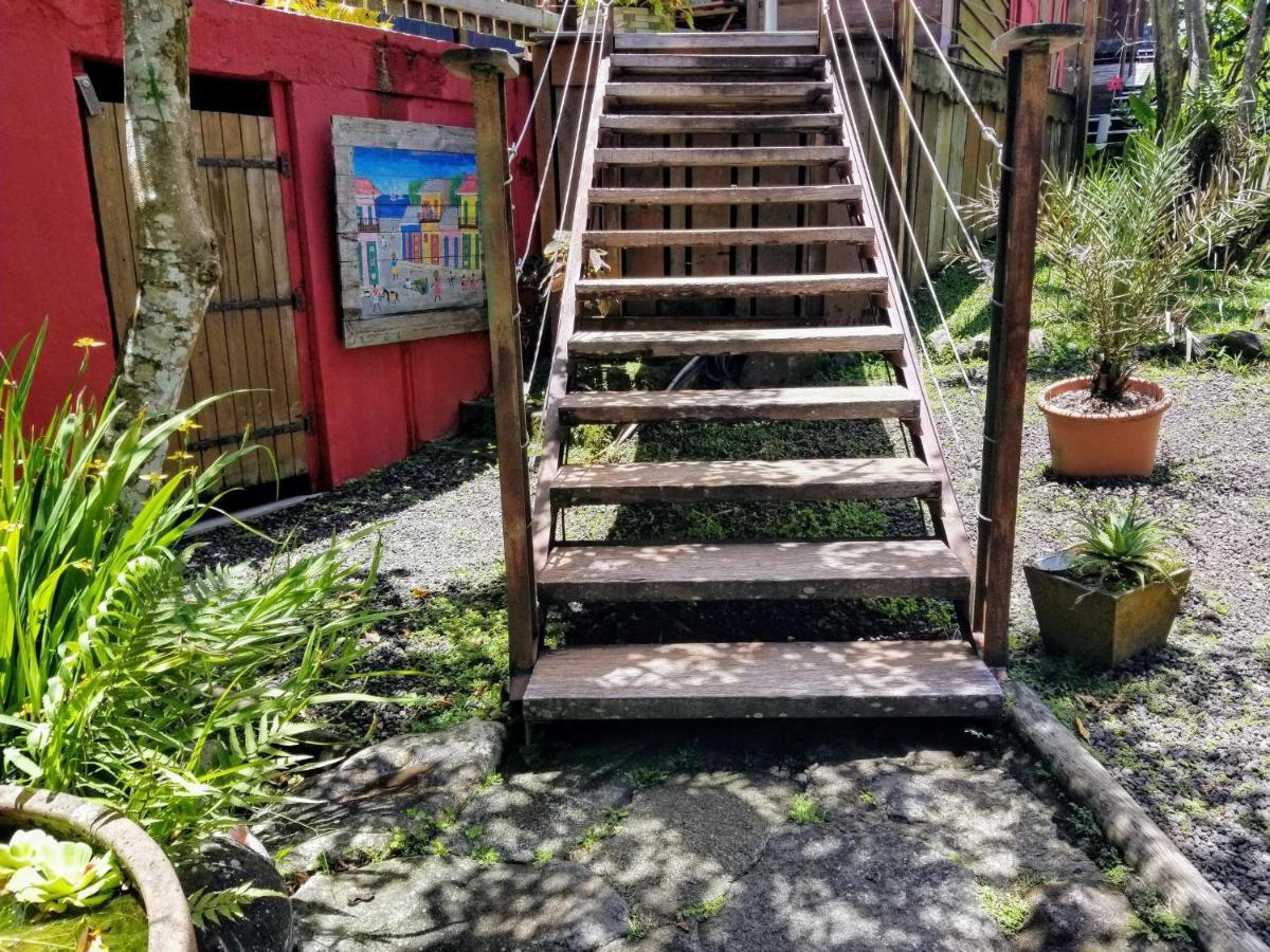 Les Bananes Vertes Ecolodges Saint-Claude Eksteriør bilde