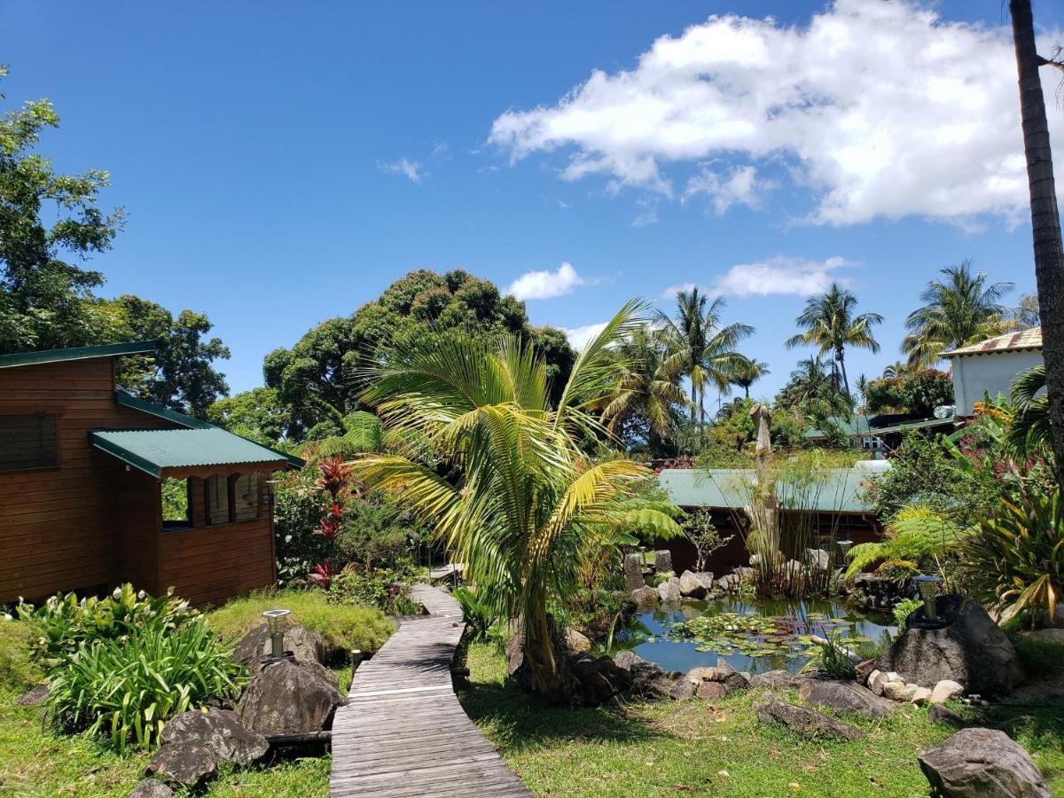Les Bananes Vertes Ecolodges Saint-Claude Eksteriør bilde