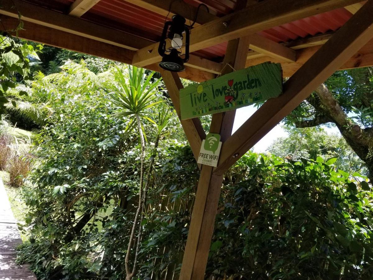 Les Bananes Vertes Ecolodges Saint-Claude Eksteriør bilde
