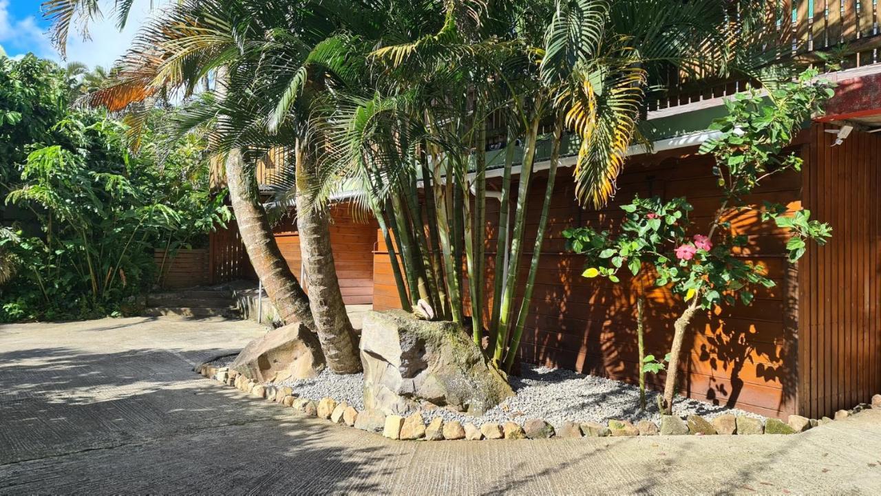 Les Bananes Vertes Ecolodges Saint-Claude Eksteriør bilde
