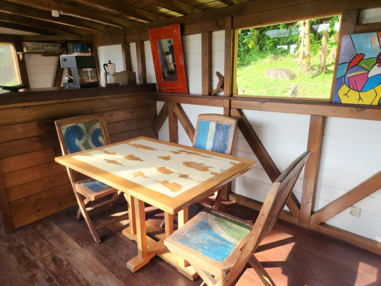 Les Bananes Vertes Ecolodges Saint-Claude Eksteriør bilde