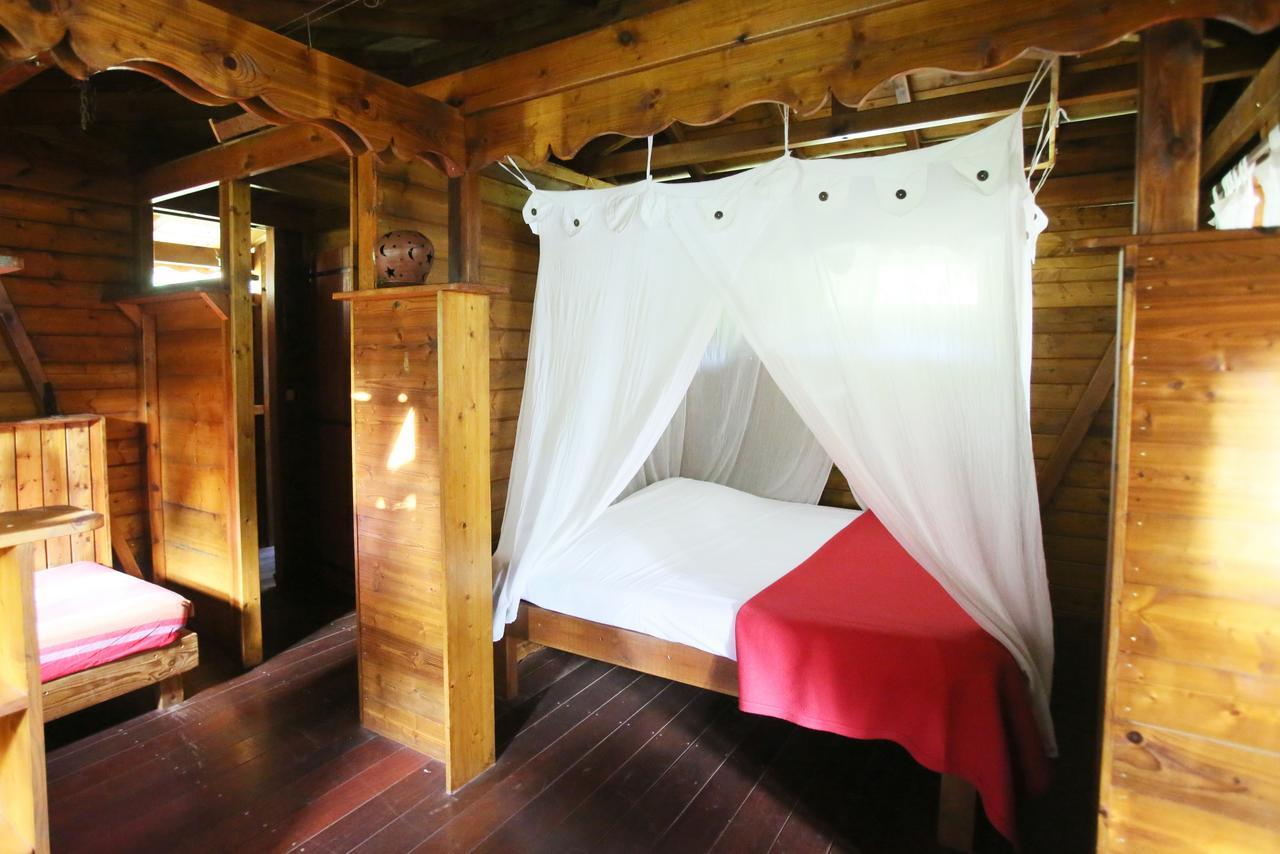 Les Bananes Vertes Ecolodges Saint-Claude Eksteriør bilde